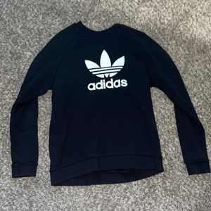 ADIDAS Black Crew Neck